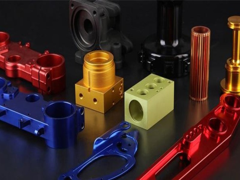 Alodine coated colored parts